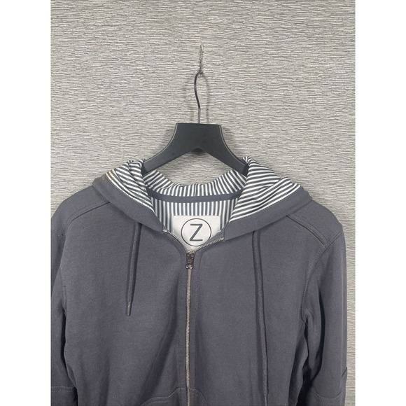 Z Men's Gray Zip Up Jacket Size L - Picture 5 of 16